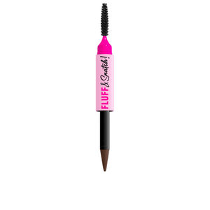 Eyebrow makeup Nyx Professional Make Up „FLUFF &amp; SNATCH!“ antakių pudros pieštukas pirkti internetu
