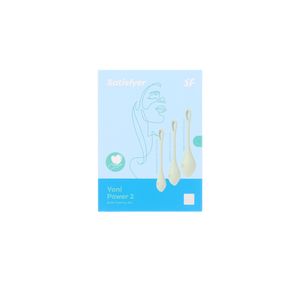 Bolas chinas SATISFYER YONI POWER 2 bolas chinas light green Satisfyer