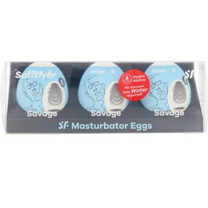 Erotik-Sets Satisfyer SATISFYER SAVAGE MASTURBATING EGGS CASE online kaufen