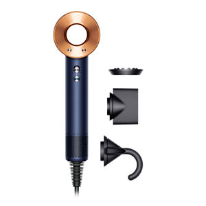 SUPERSONIC straight+wavy dyson hair dryer #Prussian Blue/Copper