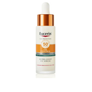 Sonnencreme Gesicht Eucerin Sonnenschutz-Gesichtsöl-Kontrolle UV-Ultraleicht-Serum LSF 50+ online kaufen