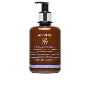Make-up remover - Make-up remover - Facial cleanser Apivita ČISTILNA PENASTA KREMA – Obraz in oči Penasto čistilo za obraz in odstranjevalec ličil kupite na spletu