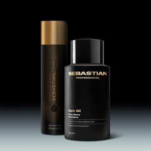 DARK OIL professional revitalizing shampoo for silky, shiny hair