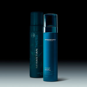 TWISTED curl lifter styling mousse for frizz-free, non-sticky curls