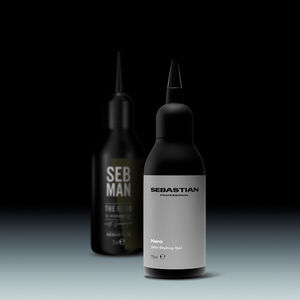 HERO men’s re-moldable styling gel strong hold and shine
