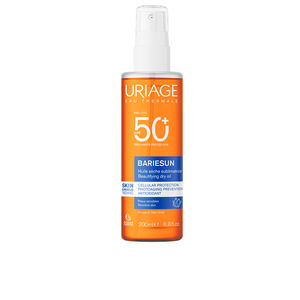Protector solar corporal Uriage BARIÉSUN aceite seco embellecedor SPF50+ comprar online