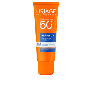 Protezione solare per il viso Uriage BARIÉSUN crema SPF50+ colore dorato acquistare online