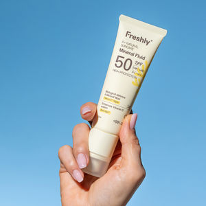 D+ NATURAL SUNCARE mineral fluid SPF50