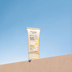 PEDIATRICS D+ NATURAL SUNCARE mineral lotion SPF50+