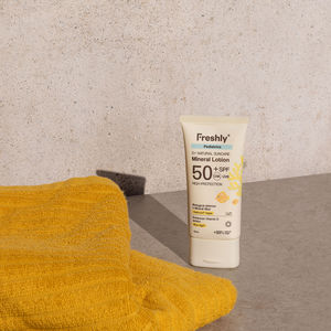 PEDIATRICS D+ NATURAL SUNCARE mineral lotion SPF50+