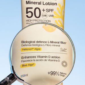 PEDIATRICS D+ NATURALNY MLECZKO SŁONECZNE mineralne SPF50+