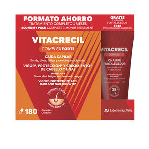 Vitaminas y suplementos - Vitaminas y ampollas VITACRECIL COMPLEX FORTE cápsulas + champú Vitacrecil Complex