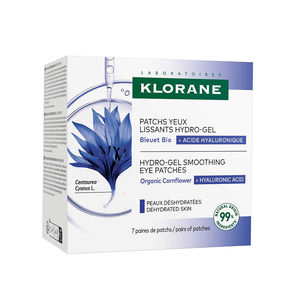 Cornflower &amp; Hyaluronic Acid Smoothing Hydro Gel Eye Patches
