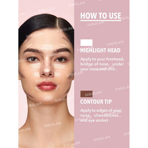 Contour et enlumineur FINE LINE 2 en 1