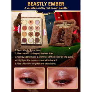 HARRY POTTER X SHEGLAM Monster Book Of Monsters eyeshadows