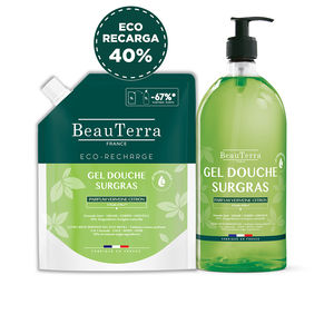 Bath Gift Sets Beauterra GEL Z LIMONO IN VERBENO + NADOMESTNA ŠKATLICA kupite na spletu