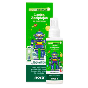 ATTACK anti-lice lotion dimethicone apple