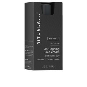 Tratamento hidratante rosto - Anti-envelecimento e anti-rugas - Recarrega Rituals Refil de creme facial antienvelhecimento HOMME comprar online