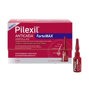Pilexil PILEXIL FORTE MAX anti-hair loss ampoules Hair loss treatment - Vitamins and supplements buy online