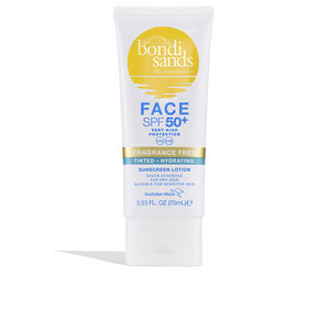 Sonnencreme Gesicht Bondi Sands FACE Feuchtigkeitsspendende Gesichtslotion mit Lichtschutzfaktor 50+ und Farbe online kaufen