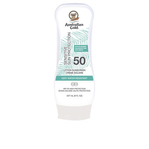 Australian Gold SENSITIVE SUN PROTECTION SPF50 water resistant lotion Sun protection body buy online