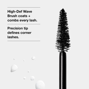 Mascara waterproof haute performance et haute fidélité