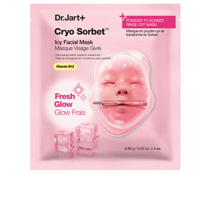 Face moisturizer - žiarivým efektom - Face mask Dr. Jart+ Kryo-sorbetová ľadová pleťová maska kúpiť online
