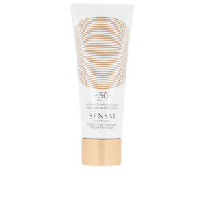 Sensai SILKY BRONZE protective suncare cream for body SPF50+ Sun protection body buy online