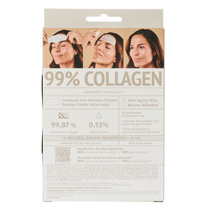 99% kolagenowe plastry na czoło