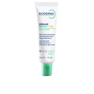 Acne Treatment Cream & blackhead removal Bioderma SÉBIUM KERATO+ vysoko tolerantný gélový krém proti nedokonalostiam pleti SPF30 kúpiť online