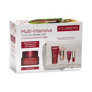 Antiarrugas y Antiedad - Tratamiento Facial Reafirmante Clarins MULTI-INTENSIVE JOUR PEAUX SÈCHES LOTE comprar online