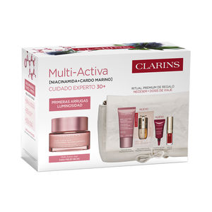 Skincare set Clarins MULTI-ACTIVE JOUR PEAUX SÈCHES ESTUCHE pirkt tiešsaistē
