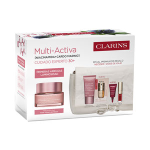Skincare set Clarins MULTI-ACTIVE JOUR TOUTES PEAUX ESTUCHE pirkt tiešsaistē