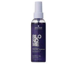 Schwarzkopf BLONDME BOND REPAIR acondicionador morado spray Conditioner for colored hair buy online