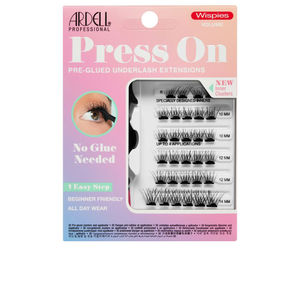 ARDELL プレスオン プレグルー付きアンダーラッシュエクステンション #wispies ボリューム