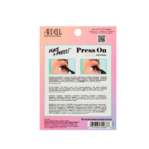 ARDELL PRESS ON pre-glued underlash extensions #naked natural