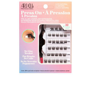 ARDELL PRESS ON pre-glued underlash extensions #naked natural