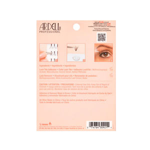 ARDELL NAKED EXTENSIONS SOFT 3D VOLUME x 56 nesusivėlusios individualios #juoda