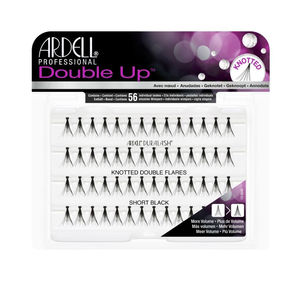 Falsche Wimpern Ardell ARDELL INDIVIDUALS DOUBLE UP geknotete Schlaghose #kurz schwarz online kaufen