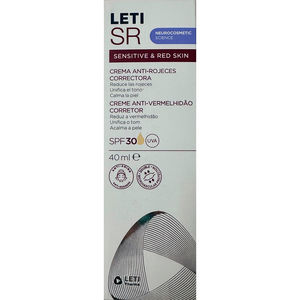 LETISR SENSITIVE &amp; RED SKIN krem korygujący zaczerwienienia SPF30