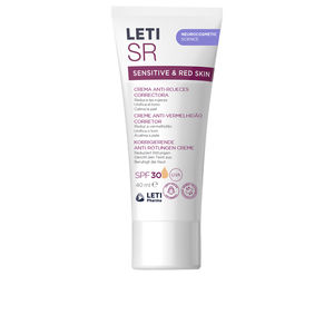 Anti redness treatment cream Leti Pharma LETISR SENSITIVE &amp; RED SKIN krem korygujący zaczerwienienia SPF30 kup online