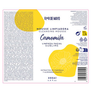 SUBLIME CHAMOMILE cleansing mousse