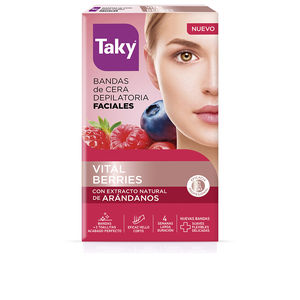 Taky RED FRUITS facial wax strips for hair removal Hair removal wax buy online