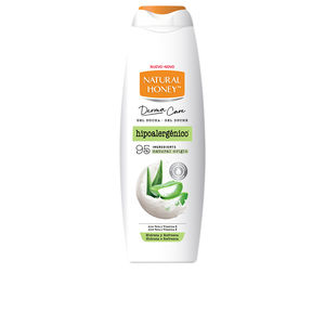 Gel bain Natural Honey Gel douche hypoallergénique DERMA CARE acheter en ligne