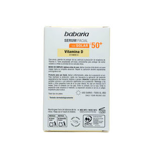 VITAMIN D serum facial SPF50+