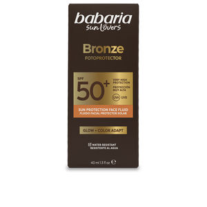 Babaria SUN LOVERS BRONZE facial solar fluid SPF50+ Sun protection body buy online