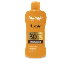 Babaria SUN LOVERS BRONZE protective sun lotion SPF30 Sun protection body buy online