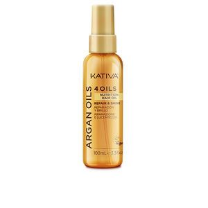 Shiny hair  treatment Kativa KATIVA ARGAN 4 OILS maitinamasis plaukų aliejus pirkti internetu