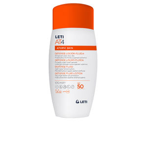 Krem przeciwsłoneczny do twarzy Leti Pharma LETIAT4 ATOPIC SKIN płyn obronny SPF50 kup online