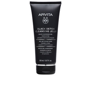 GEL LIMPIADOR DETOX NEGRO - Limpiador facial natural con carbón activo y propóleo